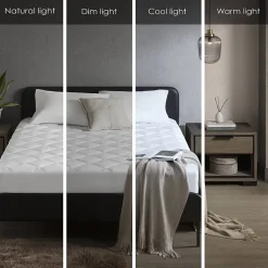 Sharper Image Cooling Touch Down Alternative Mattress Pad