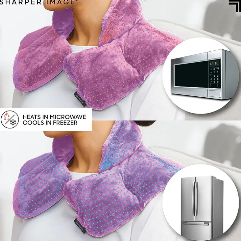 Sharper Image Hot & Cold Aromatherapy Neck & Shoulder Wrap