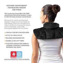Sharper Image Hot & Cold Aromatherapy Neck & Shoulder Wrap