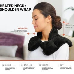 Sharper Image Hot & Cold Aromatherapy Neck & Shoulder Wrap