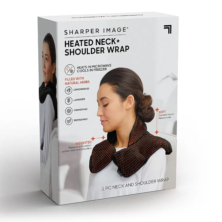 Sharper Image Hot & Cold Aromatherapy Neck & Shoulder Wrap