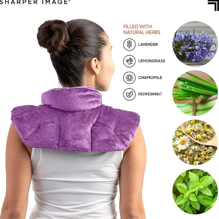 Sharper Image Hot & Cold Aromatherapy Neck & Shoulder Wrap