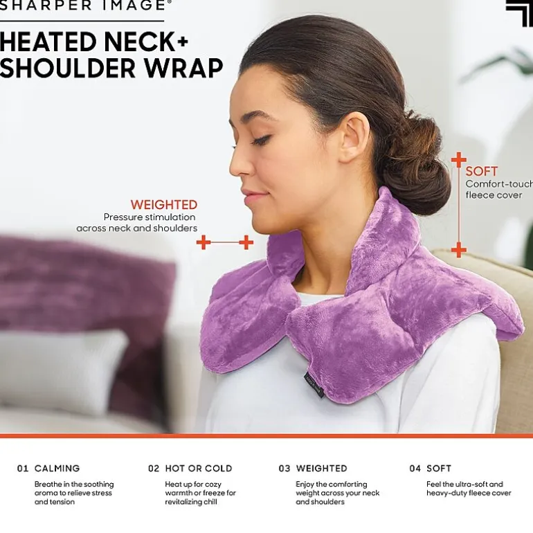 Sharper Image Hot & Cold Aromatherapy Neck & Shoulder Wrap