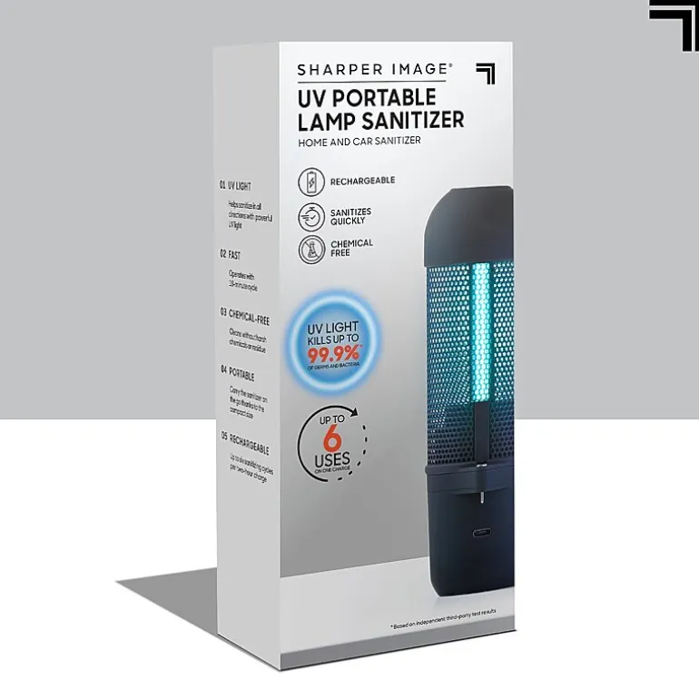 Sharper Image Sanitizer UV Portable Lamp