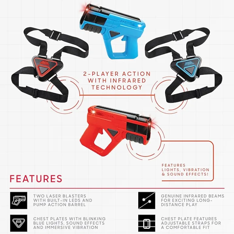 Sharper Image® Two-Player Laser Tag Game