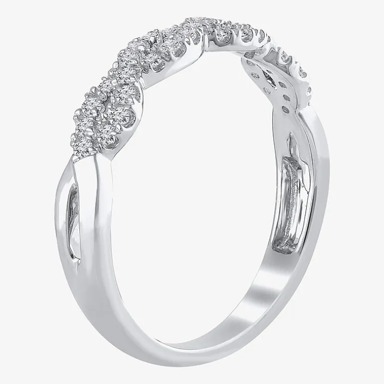 Signature By Modern Bride 1 CT.T.W. Natural Diamond Pear Shape Side Stone Halo Bridal Set in 10K or 14K Gold