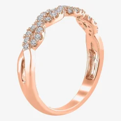 Signature By Modern Bride 1 CT.T.W. Natural Diamond Pear Shape Side Stone Halo Bridal Set in 10K or 14K Gold