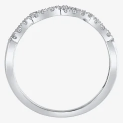 Signature By Modern Bride 1 CT.T.W. Natural Diamond Pear Shape Side Stone Halo Bridal Set in 10K or 14K Gold