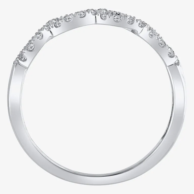 Signature By Modern Bride 1 CT.T.W. Natural Diamond Pear Shape Side Stone Halo Bridal Set in 10K or 14K Gold