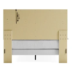 Signature Design by Ashley Altyra Panel Bed with Upholstered Headboard in White