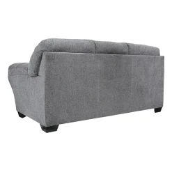 Signature Design by Ashley® Aldin Pad-Arm Sofa in Pewter Gray