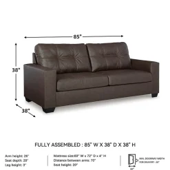 Signature Design by Ashley Barlin Mills Queen Sofa Sleeper