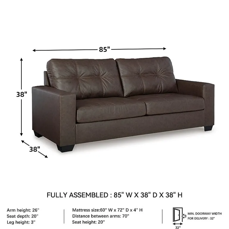 Signature Design by Ashley Barlin Mills Queen Sofa Sleeper