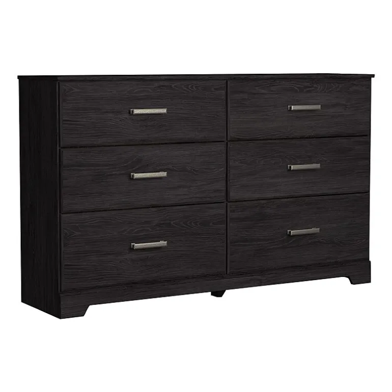 Signature Design by Ashley Belachime 6-Drawer Dresser in Charcoal