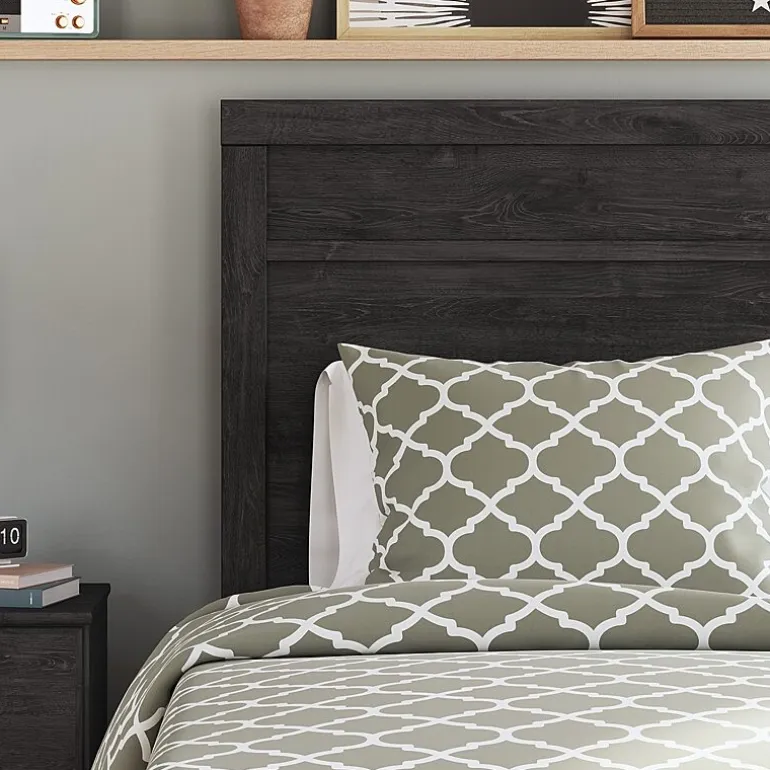Signature Design by Ashley Belachime Panel Bed in Charcoal
