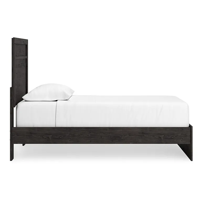 Signature Design by Ashley Belachime Panel Bed in Charcoal