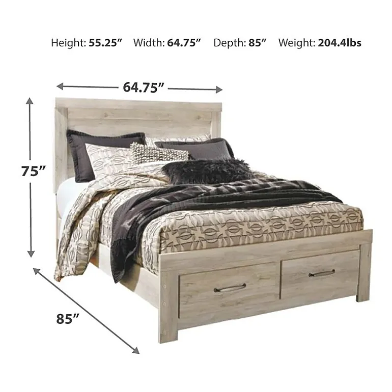 Signature Design by Ashley® Bethea 2-Drawer Storage Bed
