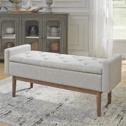 Signature Design by Ashley® Briarson Collection Tufted Storage Bench