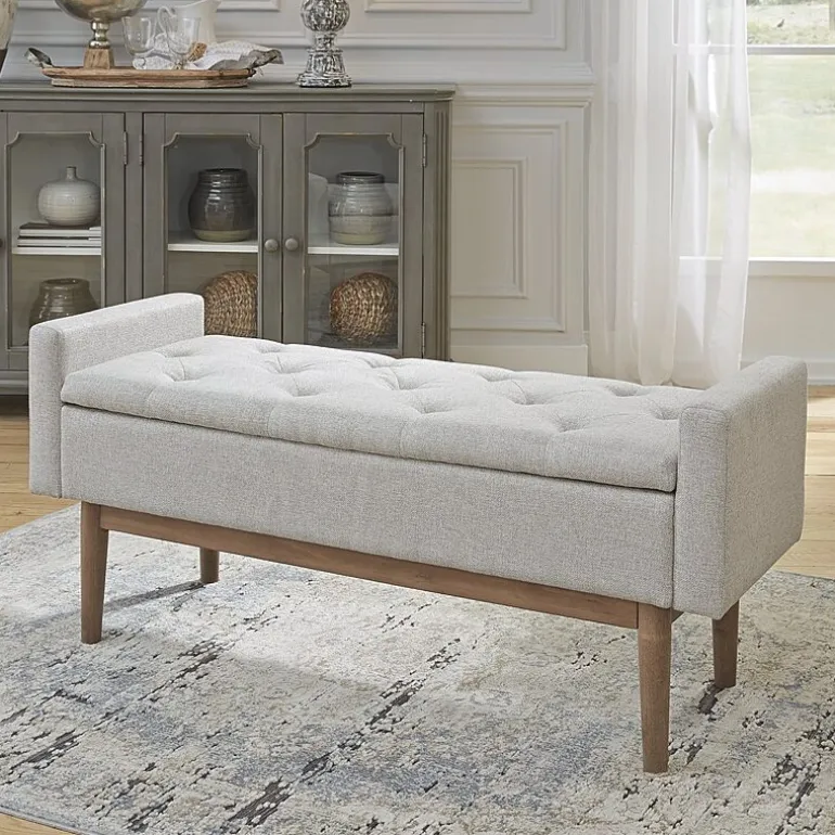 Signature Design by Ashley® Briarson Collection Tufted Storage Bench