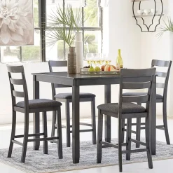 Signature Design by Ashley® Brisben 5-pc. Counter Height Square Dining Set