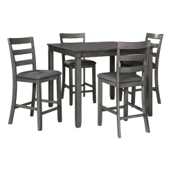 Signature Design by Ashley® Brisben 5-pc. Counter Height Square Dining Set