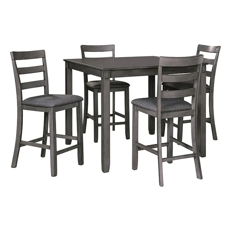 Signature Design by Ashley® Brisben 5-pc. Counter Height Square Dining Set