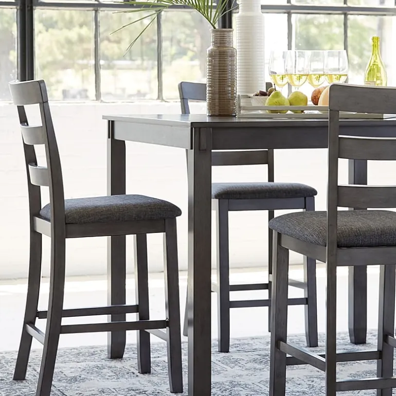 Signature Design by Ashley® Brisben 5-pc. Counter Height Square Dining Set