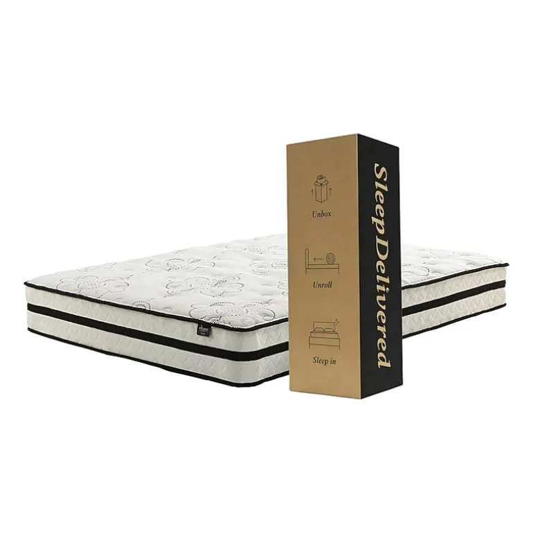Signature Design by Ashley Chime 10" Medium Hybrid - Mattress in a Box