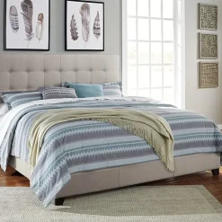 Signature Design by Ashley® Dolante Collection Tufted Bed