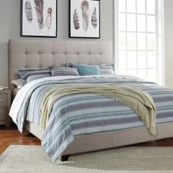 Signature Design by Ashley® Dolante Collection Tufted Bed