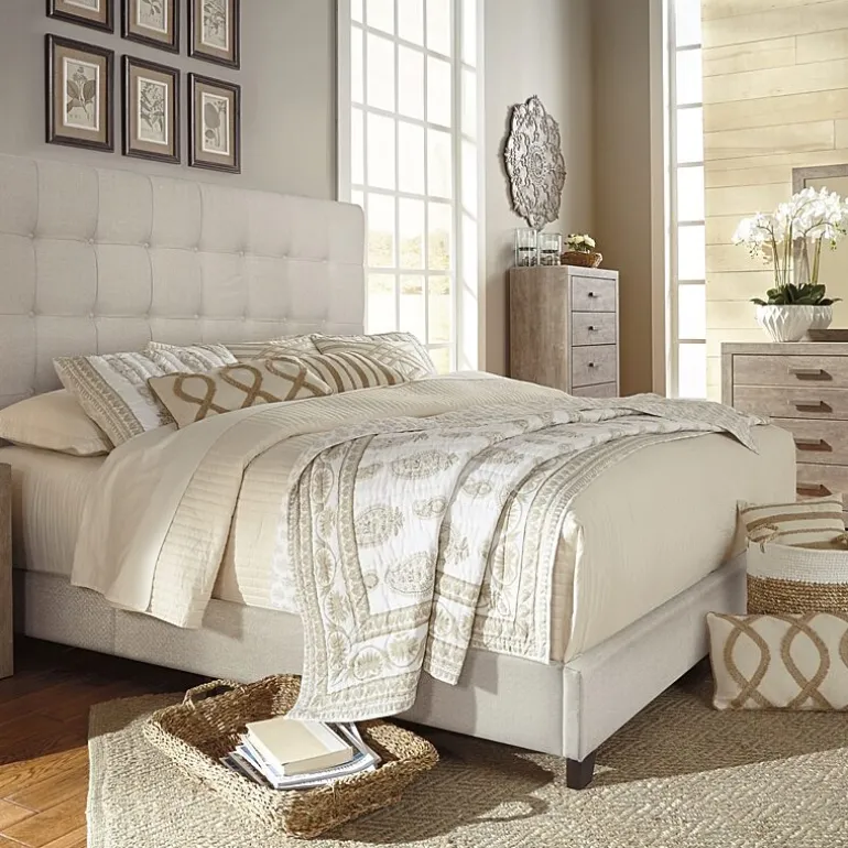 Signature Design by Ashley® Dolante Collection Tufted Bed
