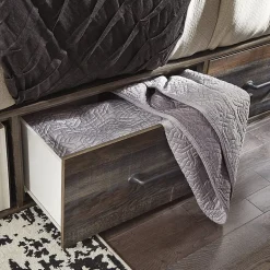 Signature Design by Ashley® Drystan Bookcase Bed with 4-Storage Drawers