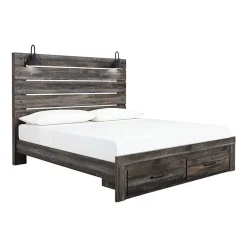 Signature Design by Ashley® Drystan Panel Bed with 2-Storage Drawers