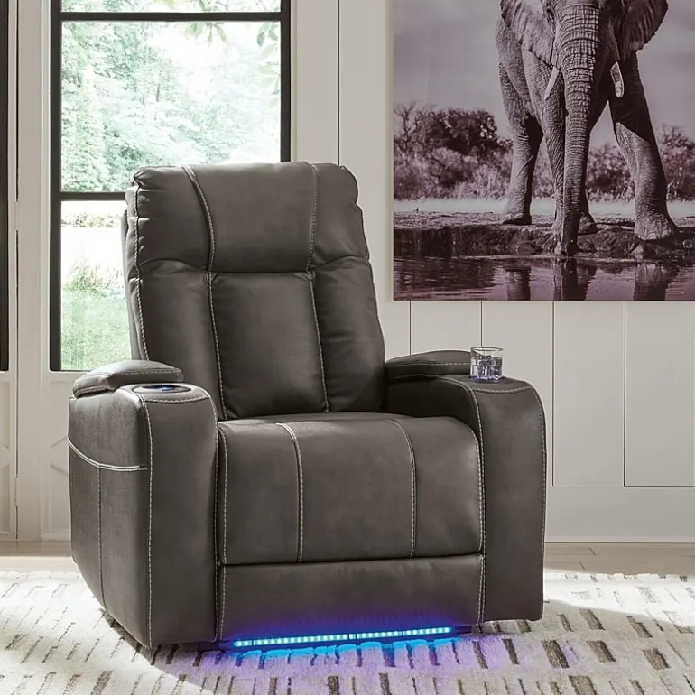 Signature Design by Ashley® Feazada Pad-Arm Recliner