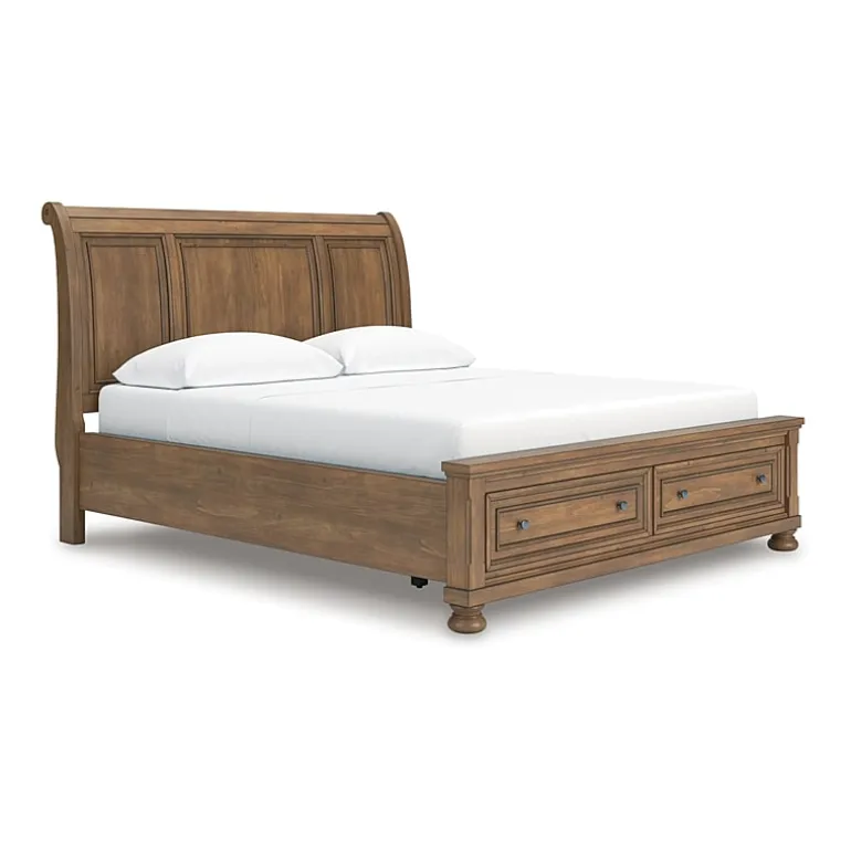 Signature Design by Ashley Grant Storage Sleigh Bed