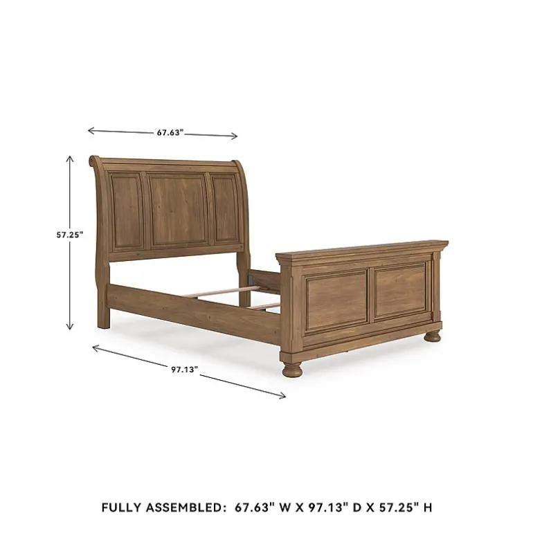 Signature Design by Ashley Grant Sleigh Bed