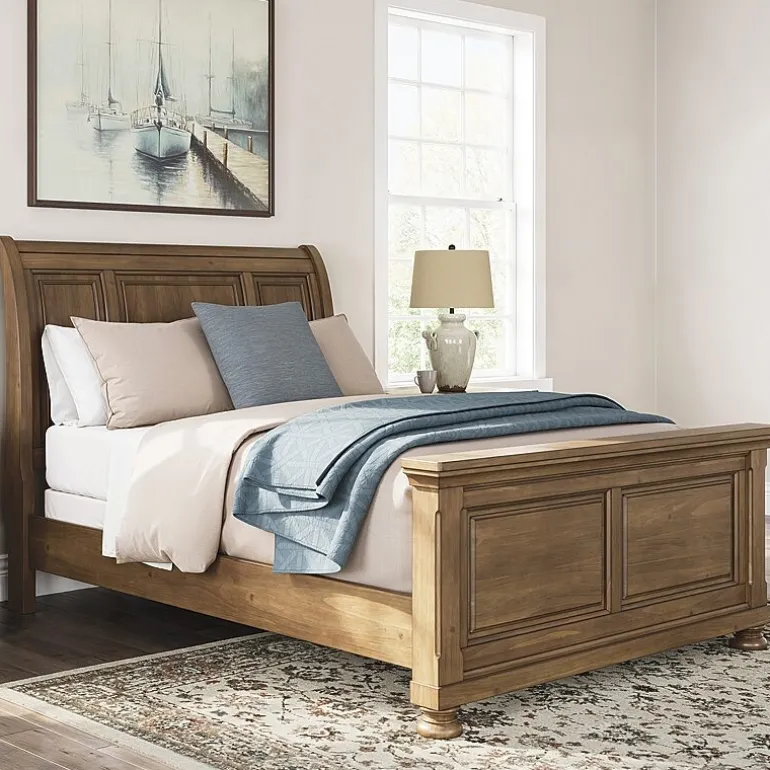 Signature Design by Ashley Grant Sleigh Bed
