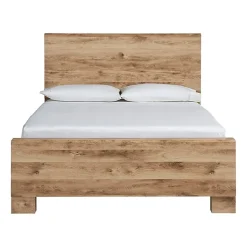 Signature Design by Ashley Hyanna Panel Bed in Tan Brown