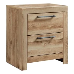 Signature Design by Ashley Hyanna Nightstand in Tan Brown