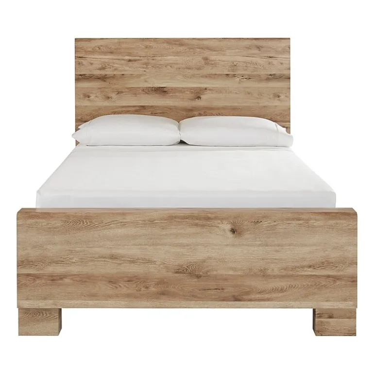 Signature Design by Ashley Hyanna Panel Bed with 2 Side Storage Drawers