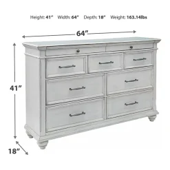 Signature Design by Ashley® Kaelyn 7-Drawer Dresser