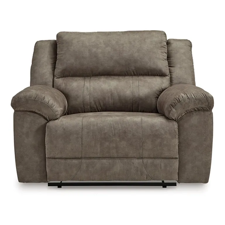 Signature Design by Ashley® Laresview Oversized Pad-Arm Recliner