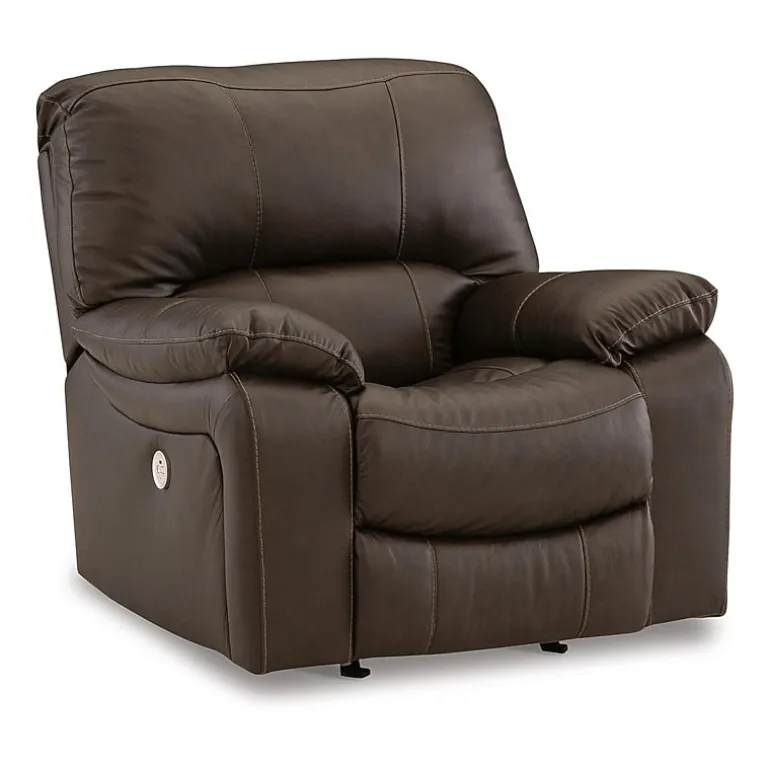 Signature Design By Ashley® Leesworth Power Leather Recliner
