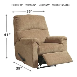 Signature Design by Ashley® Nerviano Zero Wall Recliner