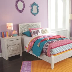 Signature Design by Ashley Paxberry 25" 2 Drawer Charging Nightstand
