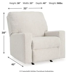 Signature Design By Ashley® Rannis Manual Recliner