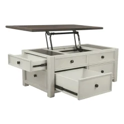 Signature Design by Ashley® Roanoke 4-Drawer Lift-Top Coffee Table