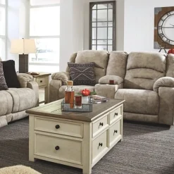 Signature Design by Ashley® Roanoke 4-Drawer Lift-Top Coffee Table