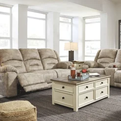 Signature Design by Ashley® Roanoke 4-Drawer Lift-Top Coffee Table