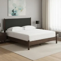 Signature Design by Ashley Serena Upholstered Panel Platform Bed